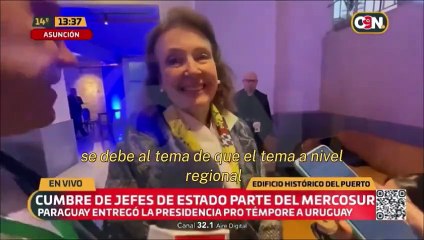 Mondino trató de "poco inteligentes" a la prensa de Paraguay