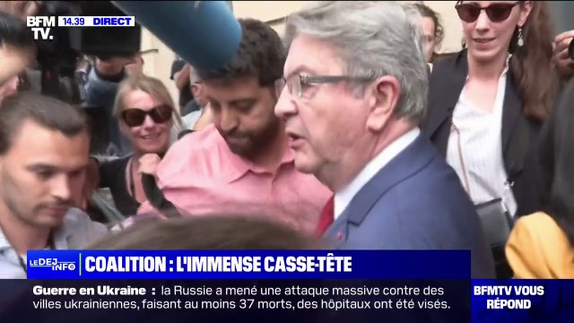 Jean-Luc Mélenchon: Le président de la République bloque la situation aujourd'hui pour garder le pouvoir le plus longtemps possible