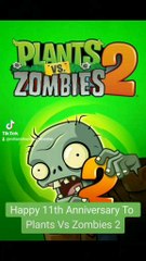 Happy 11th Anniversary To Plants Vs Zombies 2