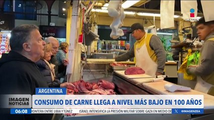 La carne se convierte en un lujo en Argentina debido a la severa crisis