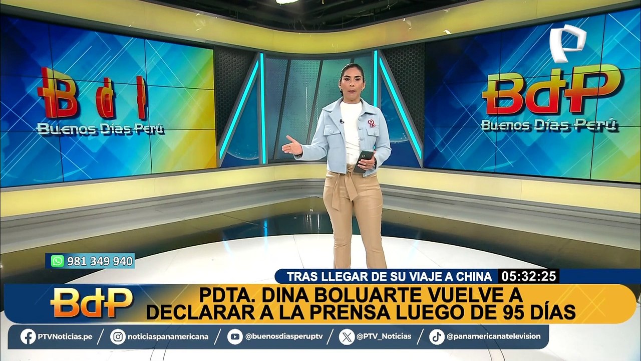 Dina Boluarte minimiza su silencio ante los medios: "No nos hemos comunicado con la prensa, pero sí con el pueblo"