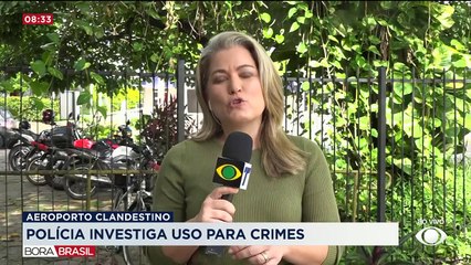 Polícia investiga práticas criminosas em aeroporto clandestino no Recife