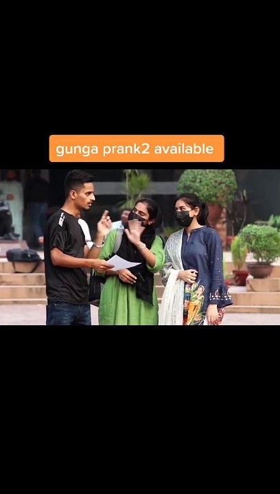 Gunga prank...