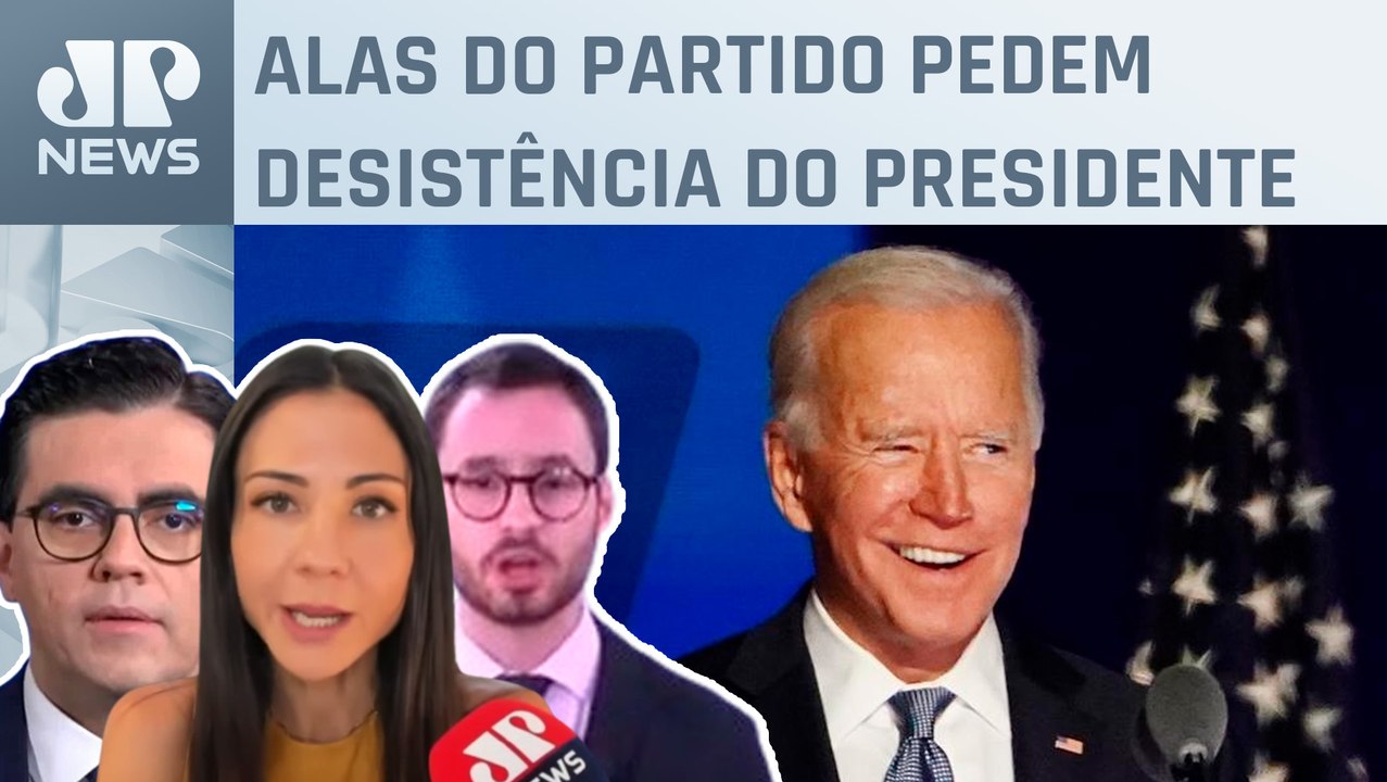 Democratas se dividem em apoio a Biden nas eleições; Neitzke, Amanda e Vilela comentam