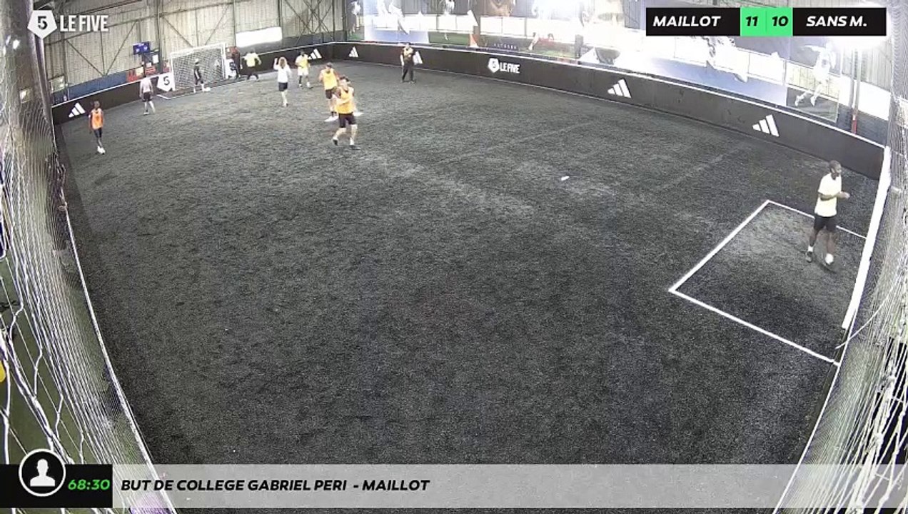 But de College Gabriel Peri  - maillot