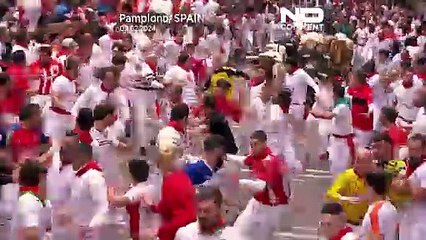 Terza corsa dei tori a Pamplona per San Firmino: altri feriti tra i corridori