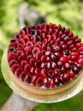 Tarte aux Cerises : La Recette Complète | Pâte Sablée, Crème d'Amande & Crème Fouettée au Mascarpone