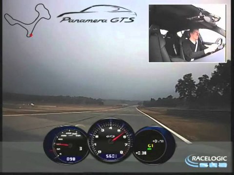 Porsche Panamera GTS. Walter Röhrl. Circuito Ascari