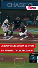 ¡Yilber Díaz se roba el show en su debut en las grandes ligas!