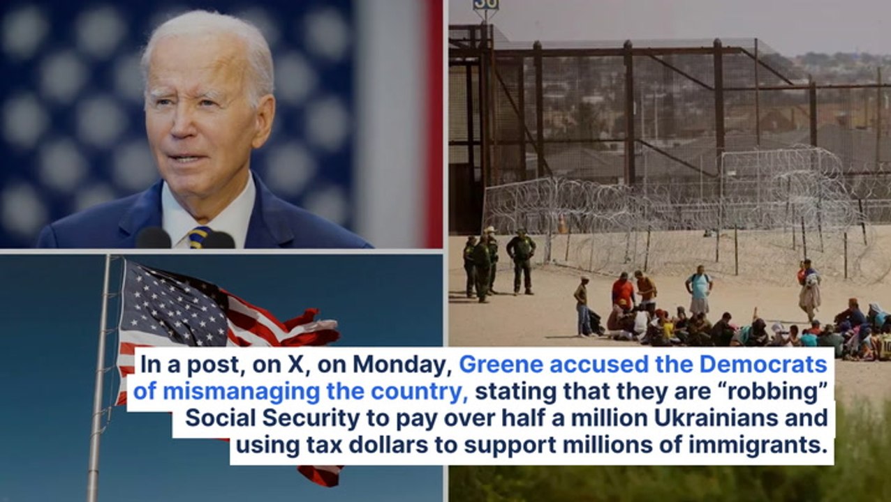 Marjorie Taylor Greene Says Voting For 'Mystery Presidential Candidate' Put Up By Democrats Will Be The 'Last Nail In The Coffin For All Of Us'