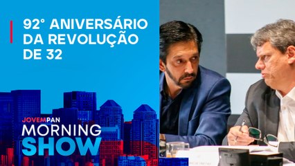 TARCÍSIO e NUNES participam de EVENTO em SÃO PAULO do 9 de Julho