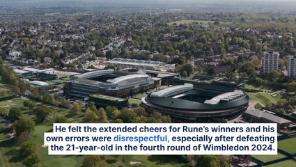 Novak Djokovic Criticizes Wimbledon Crowd For 'Disrespectful' Behavior