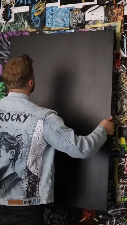 Acrylic on canvas...