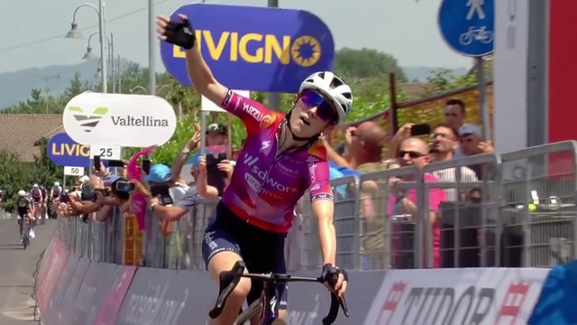 Cycling - Giro d'Italia Women 2024 - Niamh Fisher-Black makes history on Stage 3, Juliette Labous on podium