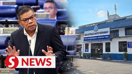 Police station gates to close from 10pm following Ulu Tiram incident, says Saifuddin