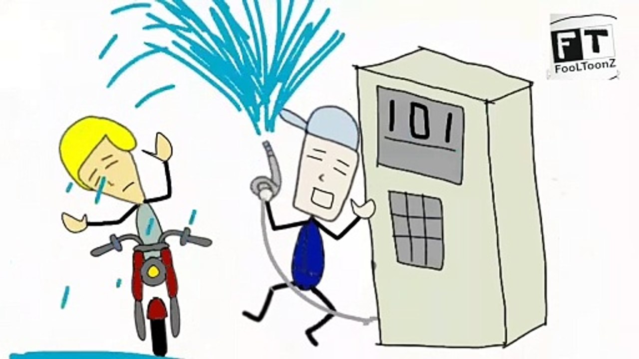 CarToons ( Petrol Pump)