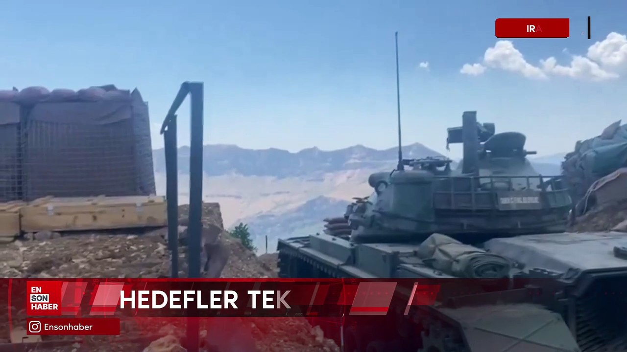 Irak’ın kuzeyinde hedefler tek tek imha ediliyor