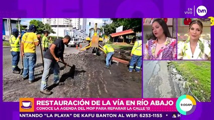 Hacemos seguimiento de las reparaciones en Río Abajo
