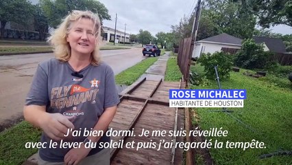 Etats-Unis: les dégâts de la tempête Béryl à Houston, au Texas