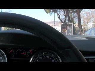 Peugeot 508 RXH. Reducción de velocidad.