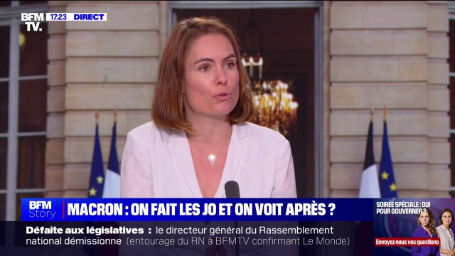 Ce sont les meilleurs à même de faire que soit une réussite pour la France : Olga Givernet (Renaissance) souhaite que le gouvernement actuel reste en place pour les Jeux olympiques