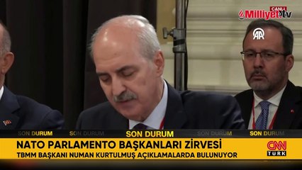 Meclis Başkanı Kurtulmuş: Gazze'deki muazzam insanlık felaketini görmezden gelemeyiz