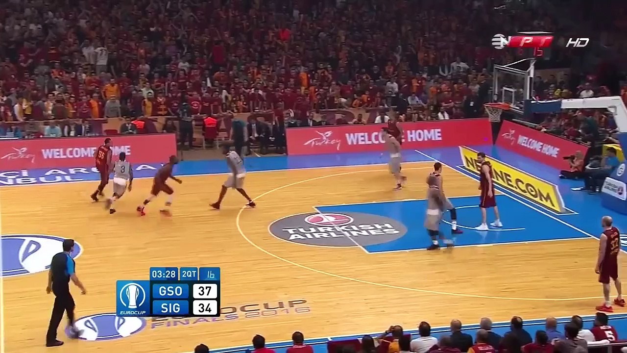 Galatasaray Odeabank 78-67 Strasbourg (Eurocup Final 2.Maç _ HD)