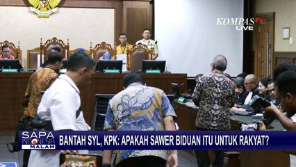 Bantah Dalil Pembelaan Syahrul Yasin Limpo, JPU KPK Beri Sindiran Terkait Sawer Biduan