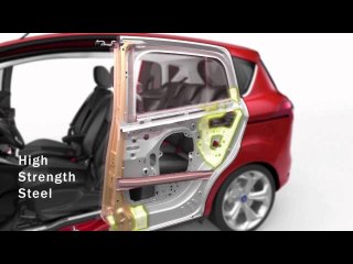 Ford B-MAX. Puertas y pilar central