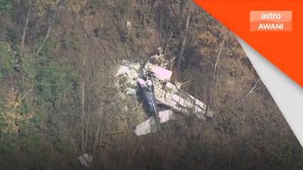 Pesawat kecil terhempas ragut tiga nyawa