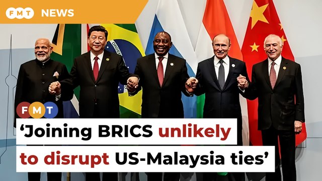 BRICS membership unlikely to disrupt US-Malaysia ties, says expert
