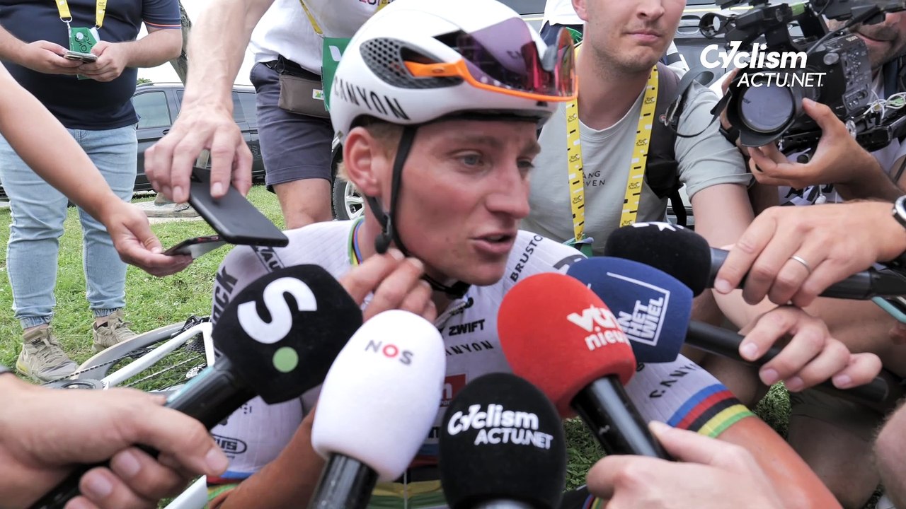 Cycling - Tour de France 2024 - Mathieu van der Poel : “Deze overwinning hebben we eindelijk met Jasper Philipsen”
