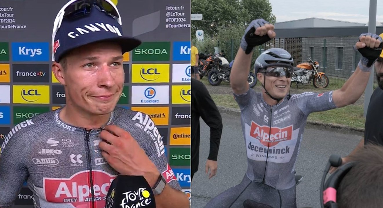 Cycling - Tour de France 2024 - Jasper Philipsen : "It's a big relief... Last week was an endless week for us"