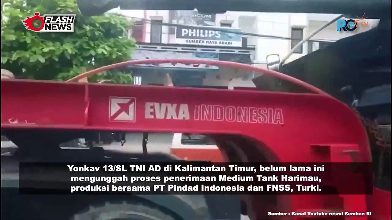 TNI AD Terima Medium Tank