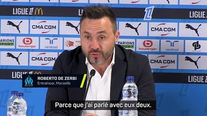 De Zerbi : "L'OM, c'est l'OM, c'est une décision que je voulais à tout prix prendre"