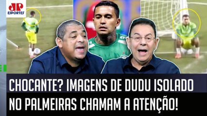 "EU NUNCA VI ISSO, cara! O Dudu FEZ M&R%@! Ele..." ISOLAMENTO no Palmeiras CHAMA A ATENÇÃO!
