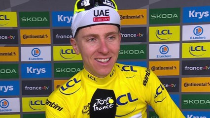 Cycling - Tour de France 2024 - Tadej Pogacar : "An easy stage, no wind and echelons ... It's better this way"