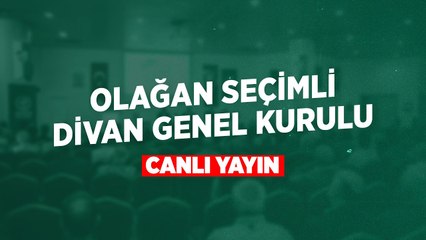 Télécharger la video: Olağan Seçimli Divan Genel Kurul Toplantısı