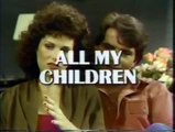 All My Children partial closing credits, 7/13/89