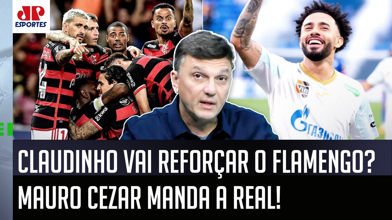 Claudinho no Flamengo??? "O que ME PARECE é que agora..." VEJA o que Mauro Cezar FALOU!