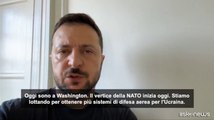 Ucraina, Zelensky annuncia arrivo a Washington DC per summit Nato