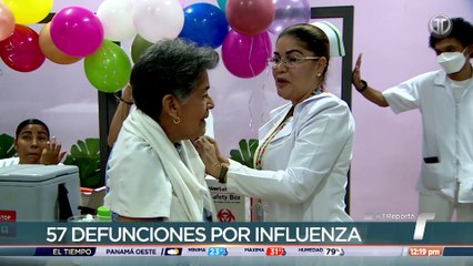 Panamá registra 57 defunciones por influenza, instan a vacunarse