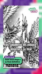 Este es el final de Saint Seiya en el manga | Reporte Indigo