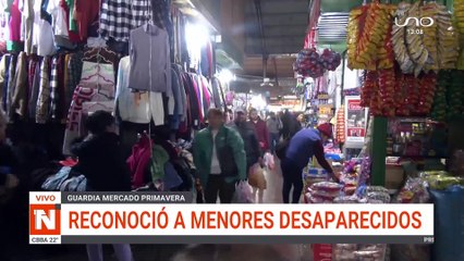RECONOCIÓ A MENORES DESAPARECIDOS
