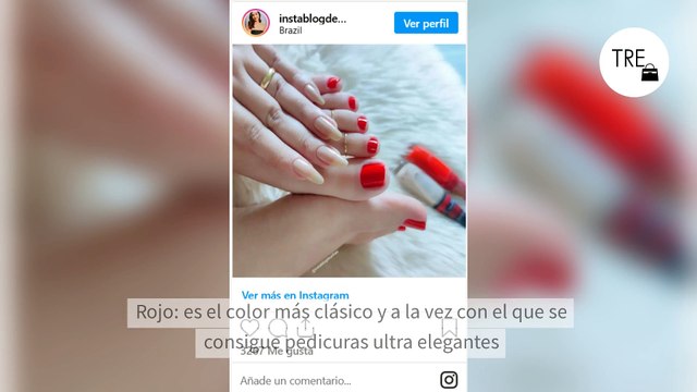 Estos son los colores que quedan más bonitos en los pies: cinco esmaltes para pedicuras elegantes