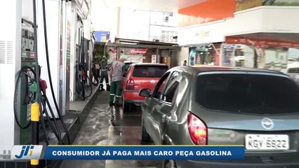 Consumidor já paga mais caro pela gasolina
