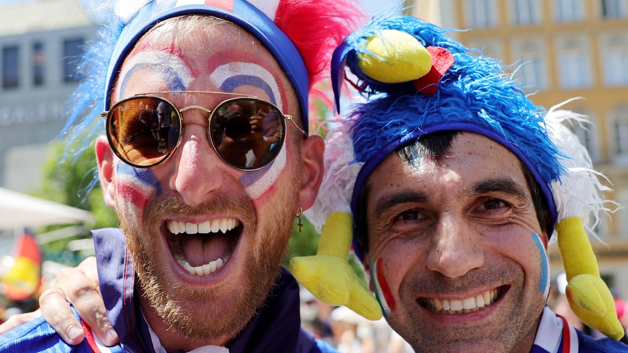 Countdown in München: Franzosen und Spanier stimmen sich ein