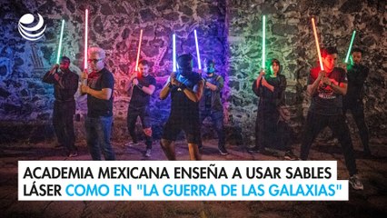Una academia mexicana enseña a usar sables láser como en "La Guerra de las Galaxias"