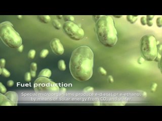 Audi e-fuel y e-ethanol. Producción de gasóleo y etanol