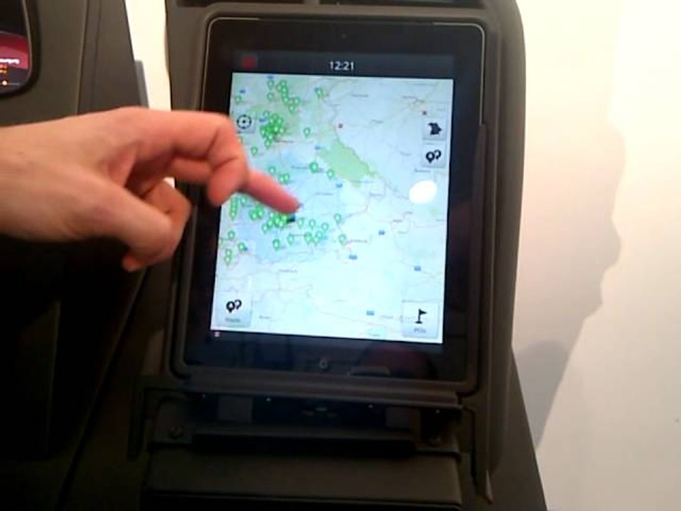 Audi F12. iPad